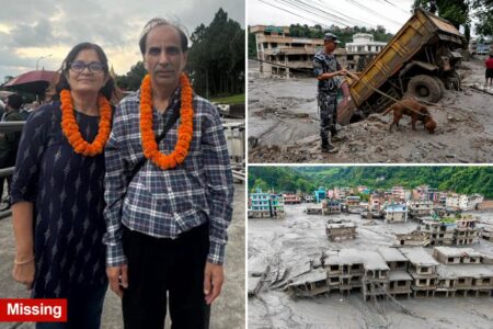 NY doctor’s desperate plea for her parents who went missing in catastrophic Nepal flash floods: ‘Worst 24 hours of my life’