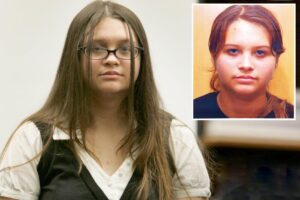 California woman who teamed up with sibling to murder their stepdad is freed from prison 20 years later