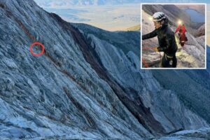 Sierra Nevada hiker trapped on 6-inch ledge 10,000 foot up California mountain