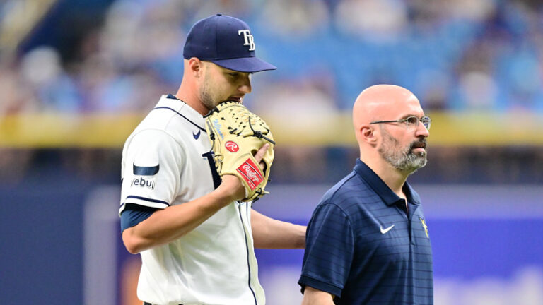 Rays Place Ace Shane McClanahan On Injured List With Back Tightness