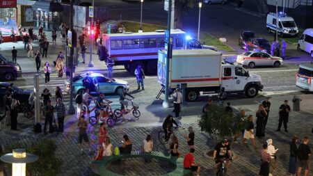 Explosion at restaurant in central Moscow leaves three dead, more than a dozen injured