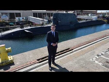 UK announces £8 billion investment in nuclear submarines
