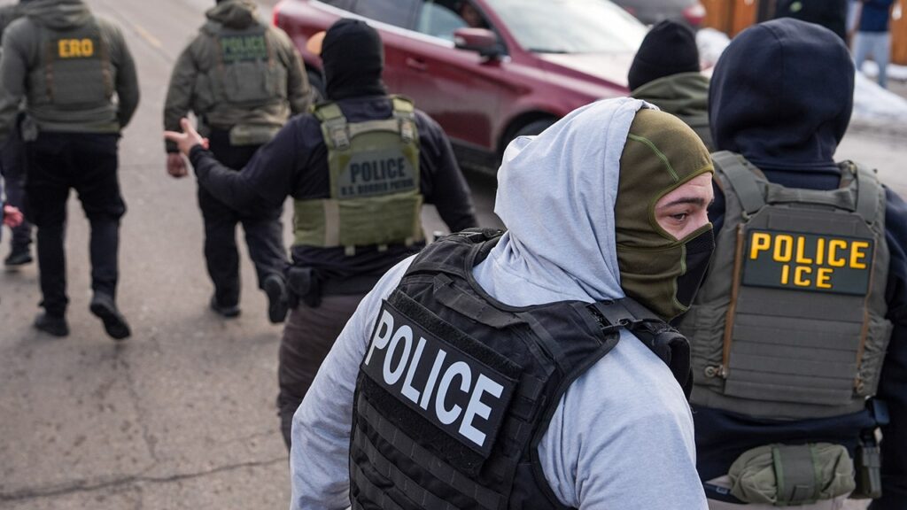 Federal judge blocks New York law banning ICE agents from wearing masks Federal judge blocks New York law banning ICE agents from wearing masks