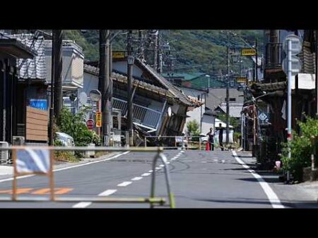 PM Sanae Takaichi visits quake-hit southern Japan as cleanup begins in intense heat PM Sanae Takaichi visits quake-hit southern Japan as cleanup begins in intense heat