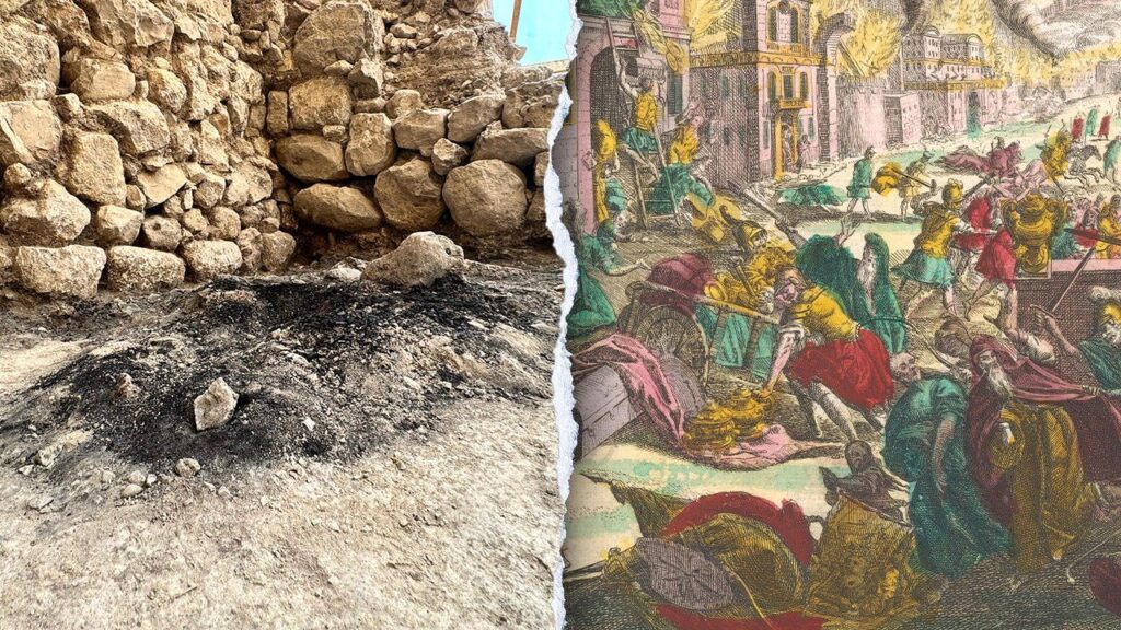Holy Land discovery reveals ancient charred relics from one of Jerusalem’s darkest chapters