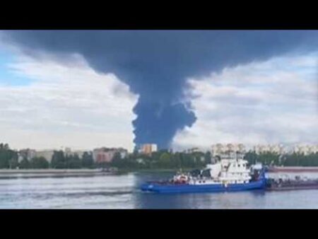 Ukraine hits refineries deep inside Russia as Moscow strikes train station and ship