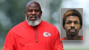 Eric Bieniemy’s son believed to have called cops saying ‘his parents’ cut off his access to weapons: report