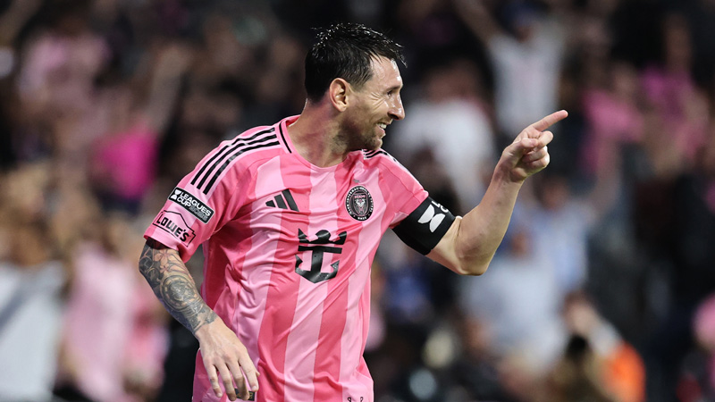 Lionel Messi Scores 1st 2 Goals Since World Cup In Inter Miami Win Over San Luis Lionel Messi Scores 1st 2 Goals Since World Cup In Inter Miami Win Over San Luis
