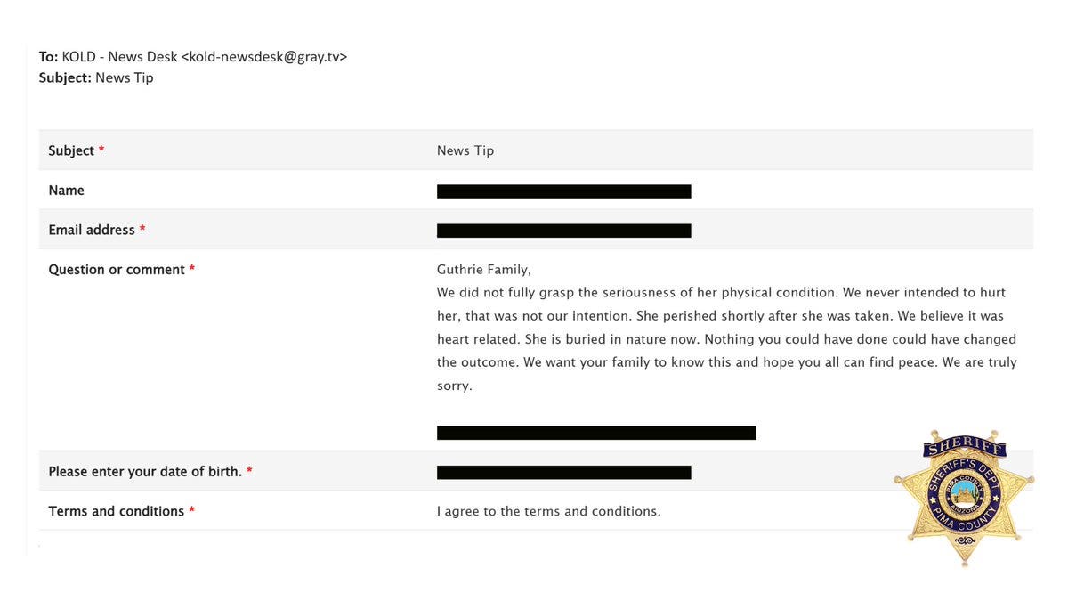 Second alleged ransom note