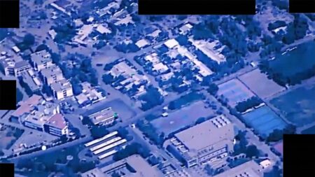 Video shows US military tracking what appears to be mysterious object flying over Middle East in 2025
