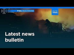 Latest news bulletin | August 8th, 2026 – Evening Latest news bulletin | August 8th, 2026 – Evening