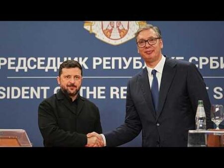 Serbia’s Vučić sends signal to Brussels and Moscow by hosting Zelenskyy with pomp and circumstance