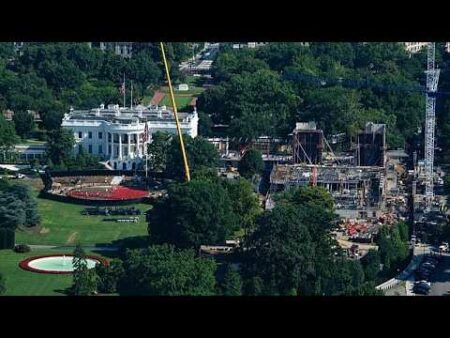 US appeals court orders halt to Trump ballroom construction without congressional approval