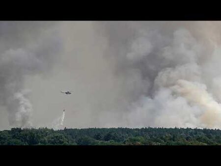 Wildfires continue to rage as Europe swelters under extreme heat