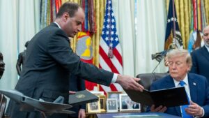 Trump announces aide will soon step into White House counsel post