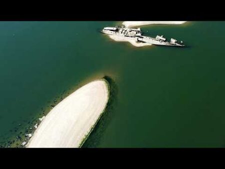 Water levels across the Balkans have fallen to record lows Water levels across the Balkans have fallen to record lows