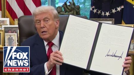 Trump signs executive order on childhood vaccines