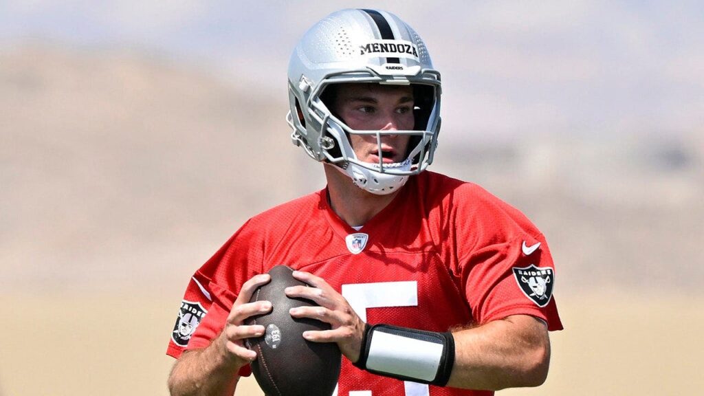 Raiders’ No. 1 pick Fernando Mendoza will get ‘plenty of experience’ in preseason debut Thursday
