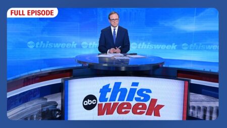 This Week with George Stephanopoulos Full Broadcast – Sunday, August 9, 2026