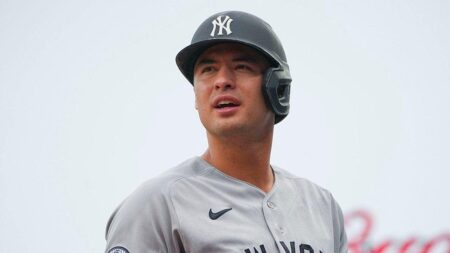 Anthony Volpe has facepalm moment with ABS system as first batter of minor league game