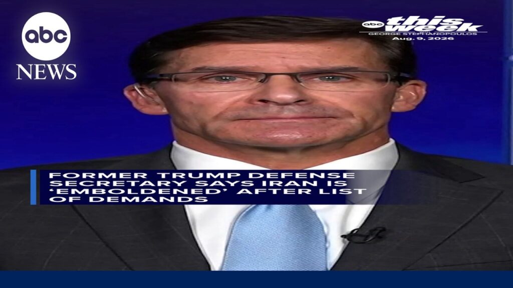 Former defense secretary on Iran’s list of demands for opening the Strait of Hormuz