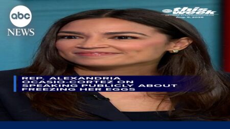Rep. Alexandria Ocasio-Cortez on speaking publicly about freezing her eggs