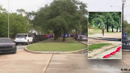 Houston police shoot gunman who indiscriminately fired on vehicles, injuring a mother and daughter