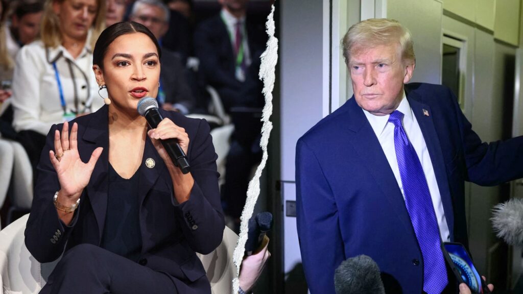 Trump claims AOC may run for president as far-left Dems back away from extreme policy Trump claims AOC may run for president as far-left Dems back away from extreme policy