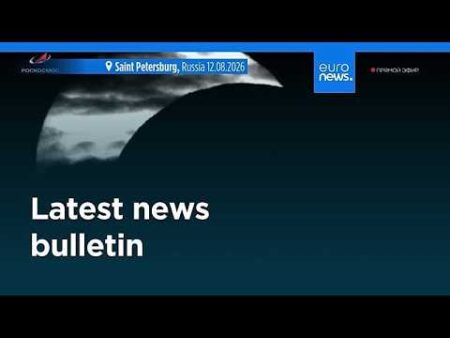 Latest news bulletin | August 13th, 2026 – Morning