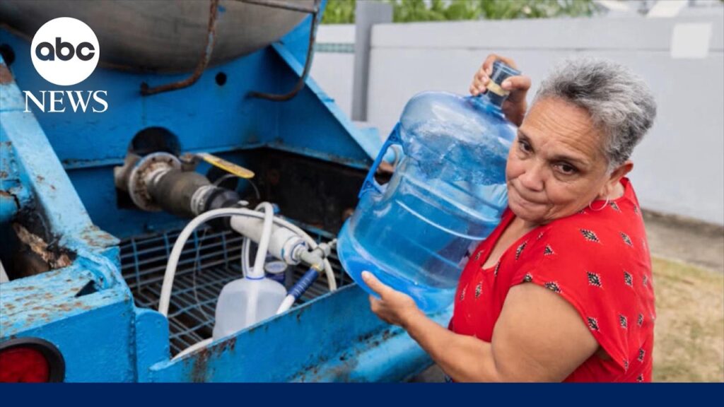 Drought forces Puerto Rico residents to ration water