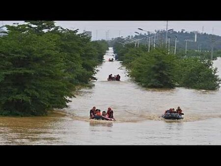 Hundreds more flights cancelled as Tropical Storm Dolphin causes flooding in eastern China