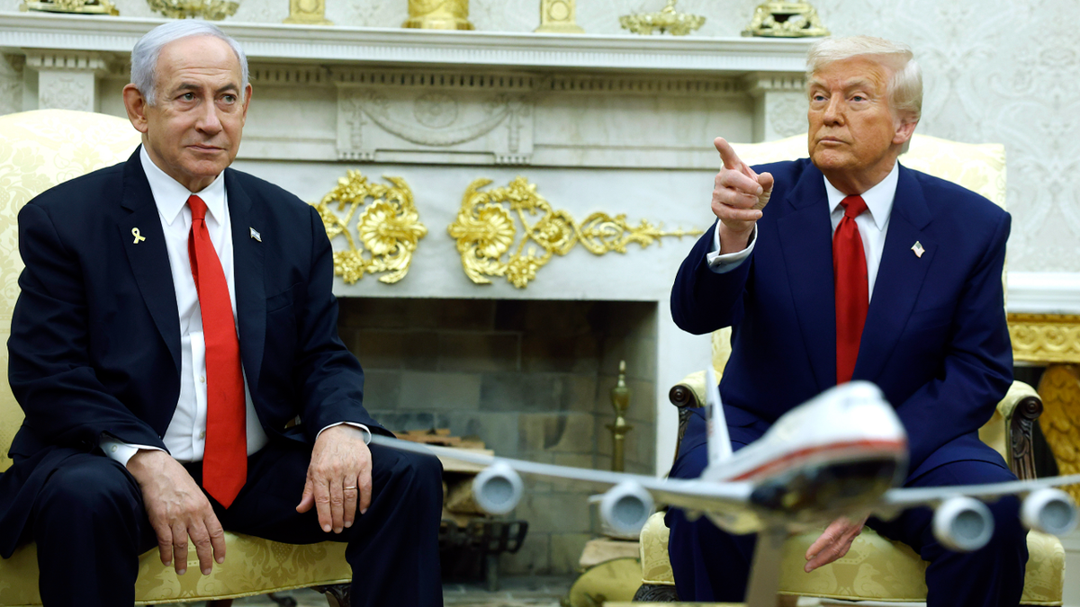 Israeli Prime Minister Benjamin Netanyahu and President Donald Trump