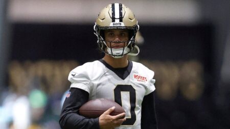 Saints first-round pick Jordyn Tyson could miss 2 months with hamstring injury from training camp