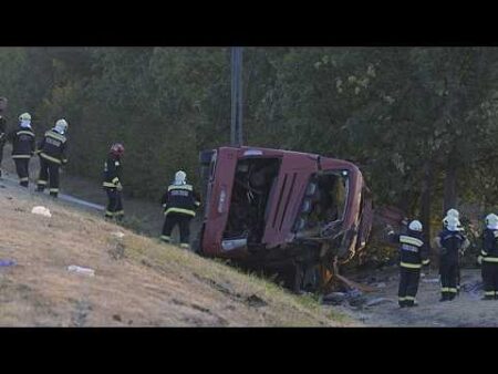 At least 12 people killed in Polish tourist bus crash in Hungary At least 12 people killed in Polish tourist bus crash in Hungary