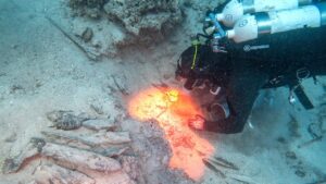 Ancient shipwreck gives up dazzling treasures after more than 1,300 years underwater