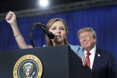 Trump fires back after protester interrupts Myrtle Beach rally for Graham: ‘Mom is voting for us’