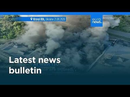 Latest news bulletin | August 22nd, 2026 – Evening