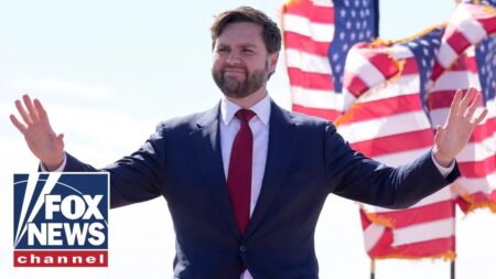 JD Vance delivers remarks in his hometown