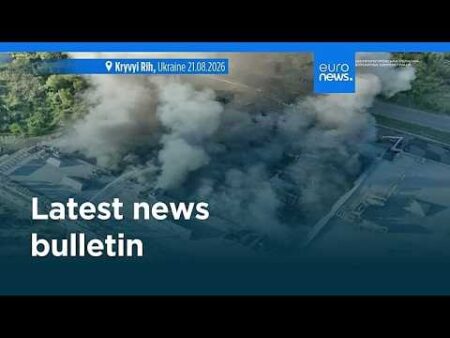 Latest news bulletin | August 22nd, 2026 – Midday