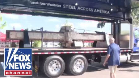 This steel beam is ‘so SACRED:’ Tunnel to Towers CEO This steel beam is ‘so SACRED:’ Tunnel to Towers CEO