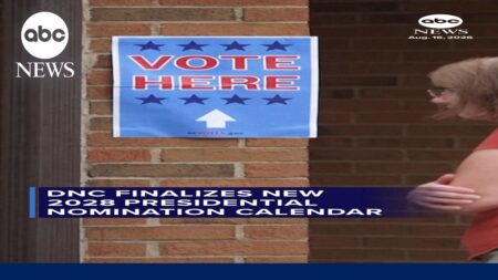 DNC finalizes new 2028 presidential nomination calendar DNC finalizes new 2028 presidential nomination calendar