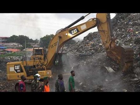 Landslide at landfill in Guinea kills 30 people, government says Landslide at landfill in Guinea kills 30 people, government says
