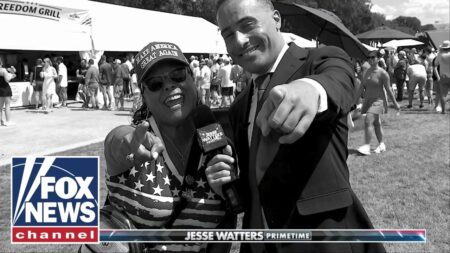 START YOUR ENGINES: ‘Jesse Watters Primetime’ attends Freedom 250 Grand Prix