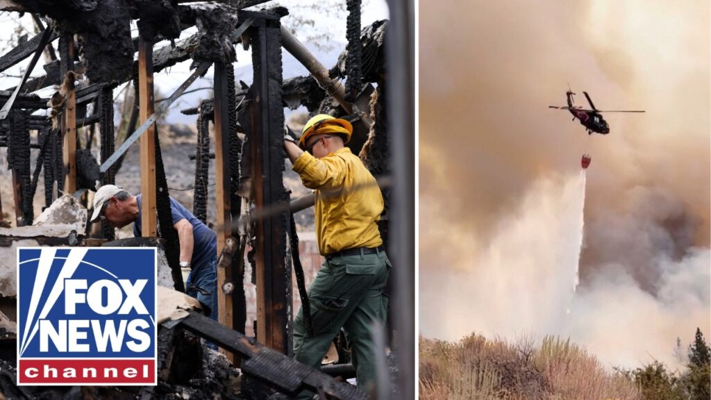 Hawk Fire near Reno forces thousands to EVACUATE as wildfire rages