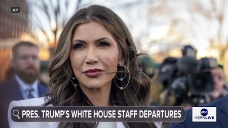 Which White House staffers have left President Trump’s second administration?