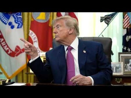 Trump signs order to rename Lake Ontario ‘Lake America’ amid rising trade tensions with Canada