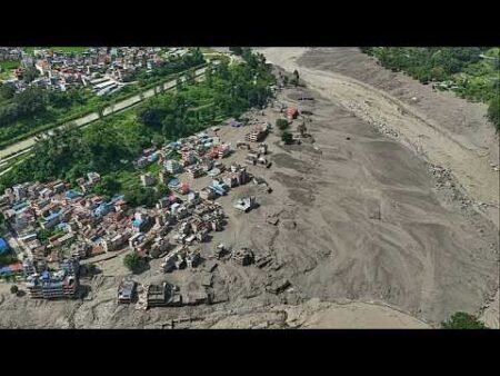 At least 160 dead and hundreds missing after floods strike Nepal-China border