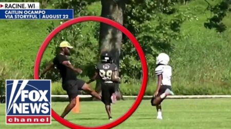 Man cited for TRIPPING 9-year-old football player during game Man cited for TRIPPING 9-year-old football player during game