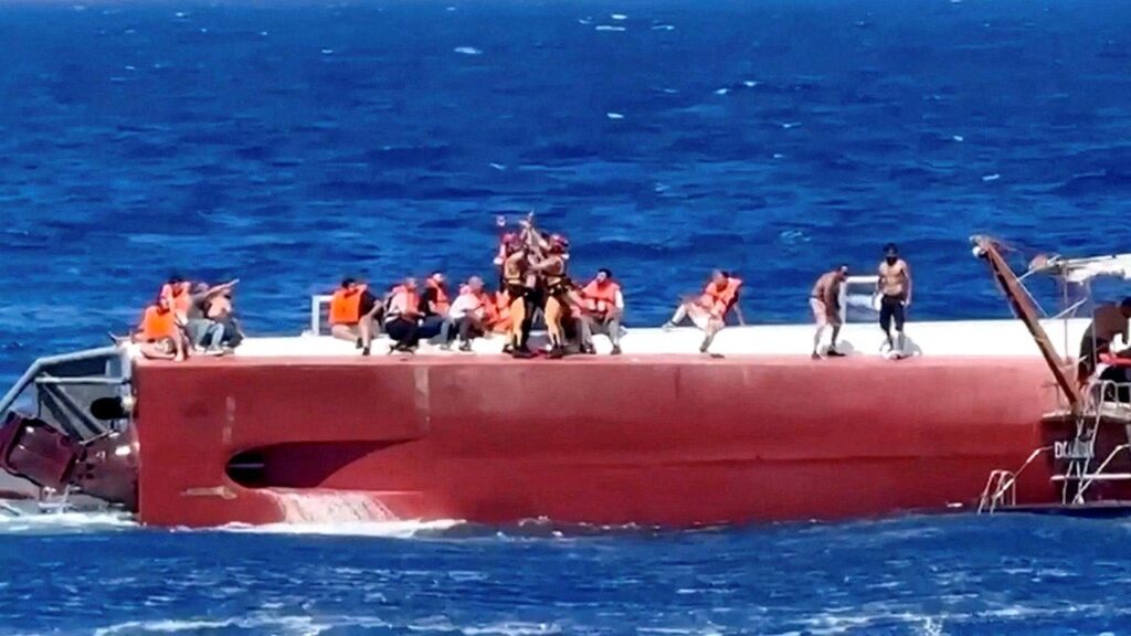 Mom loses grip on daughter as passenger ferry capsizes with 20 people still missing Mom loses grip on daughter as passenger ferry capsizes with 20 people still missing