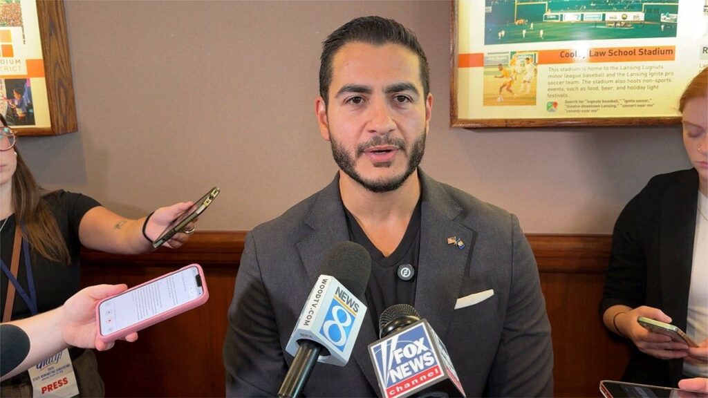 Abdul El-Sayed peppered with questions on Hasan Piker link, fracture with Jewish Dems at Michigan convention Abdul El-Sayed peppered with questions on Hasan Piker link, fracture with Jewish Dems at Michigan convention